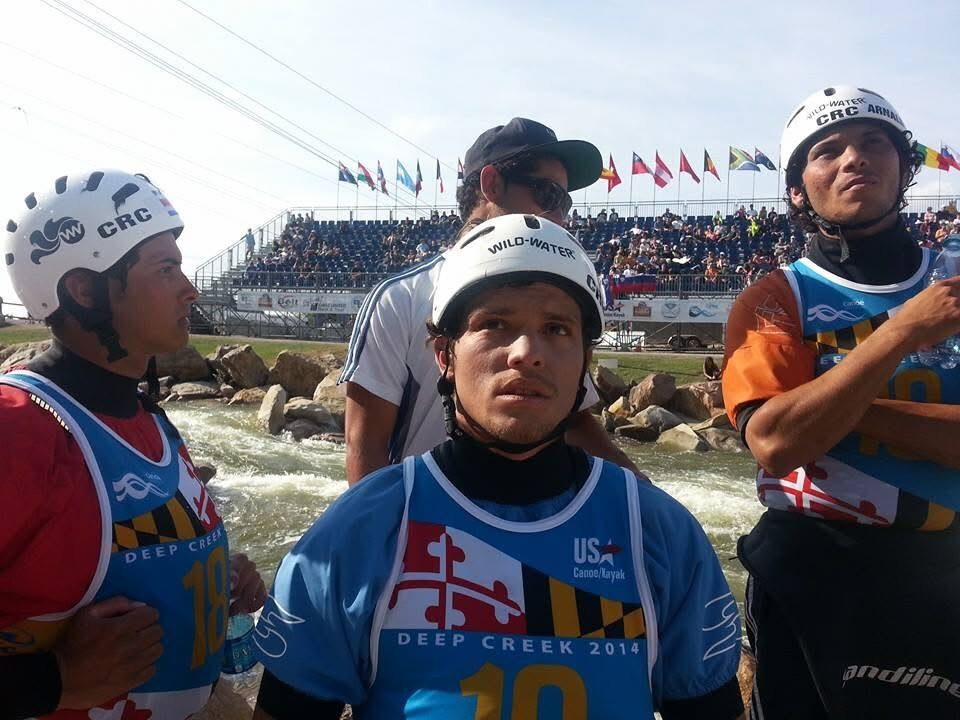 Diego at the 2014 ICF World Championships, Deep Creek