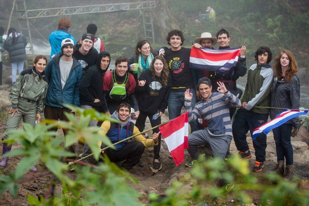 With the Costa Rica paddling crew