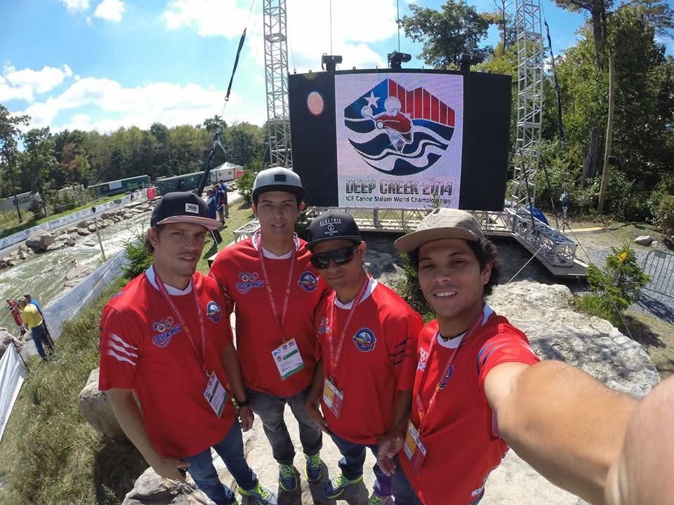 Costa Rica team at the 2014 World Championships, Deep Creek